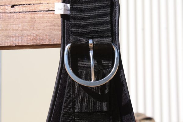 28" BLACK NEOPRENE WIDE WESTERN GIRTH - Image 3